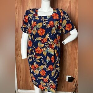 Maggy London Floral dress plus‎ size 18p